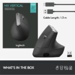 Logitech Mouse MX Vertical Advanced Ergonomic - Image 9