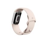 Fitbit Charge 6 OLED Wristband Activity Tracker porcelain/aluminium silver - Image 6