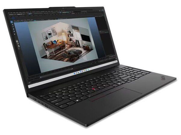 LENOVO Laptop ThinkPad P16s G3 16'' WQUXGA OLED/Ultra7-165H/64GB/2TB/NVIDIA RTX 500 Ada Generation 4GB/Win 11 Pro/3Y PREM/Black - Image 2