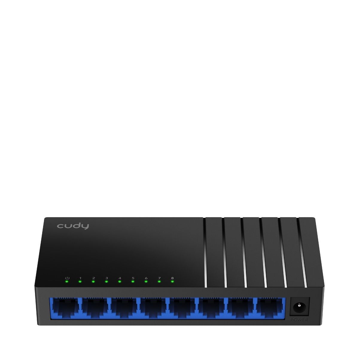 CUDY Switch GS108D 8-Port Gigabit Unmanaged Plastic CUDY Switch GS108D 8-Port Gigabit Unmanaged - Image 1