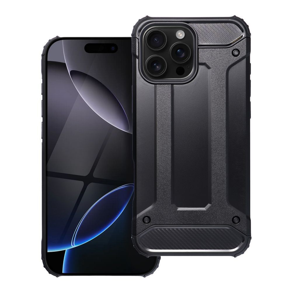 ARMOR case for IPHONE 16 Pro Max black ARMOR case for IPHONE 16 Pro Max black - Image 1