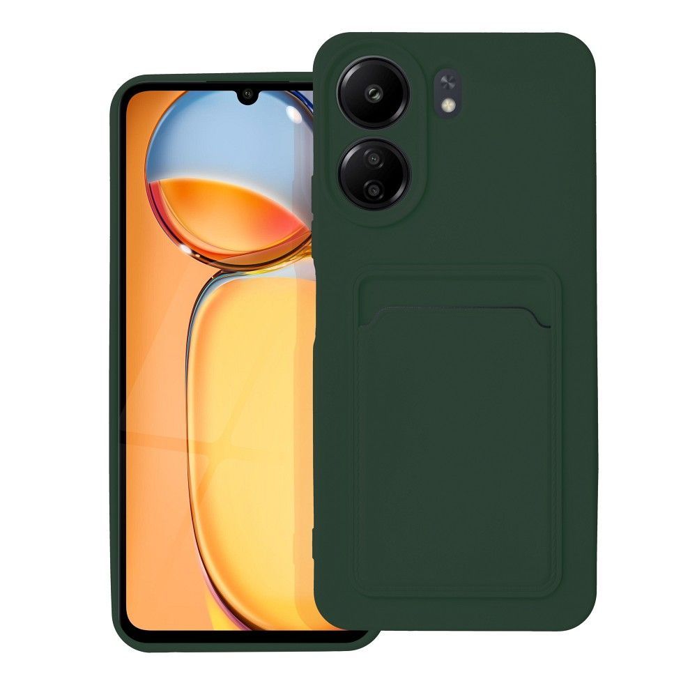 case CARD for XIAOMI Redmi 13C / POCO C65 green case CARD for XIAOMI Redmi 13C / POCO C65 green - Image 1