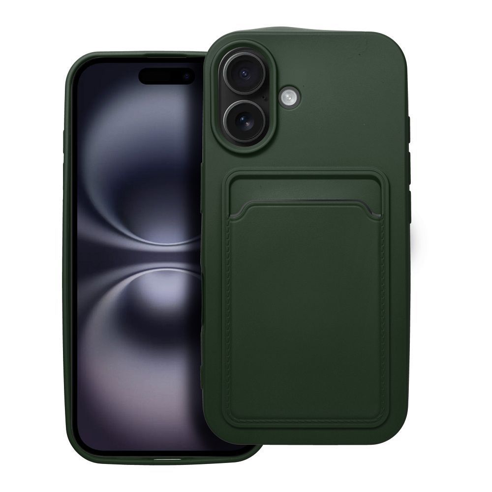 CARD case for IPHONE 16 green CARD case for IPHONE 16 green - Image 1