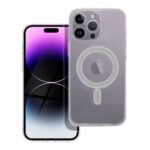 CLEAR MAG COVER case with camera protection compatible with MagSafe for IPHONE 14 Pro Max transparent