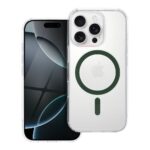 Drop Glue Colorful Ring Mag Cover compatible with MagSafe for IPHONE 12 MINI dark green