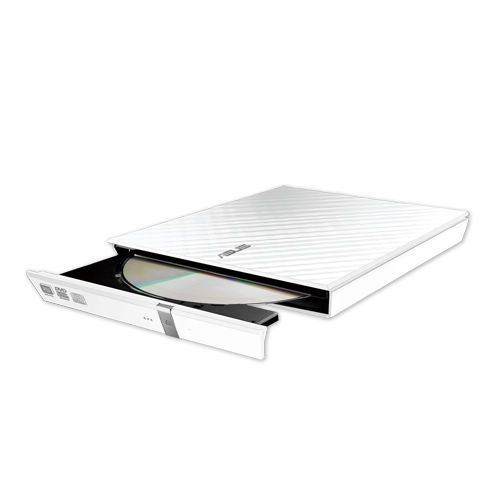 ASUS SDRW-08D2S-U LITE, Slim USB, White, External ASUS SDRW-08D2S-U LITE, Slim USB, White, External - Image 1