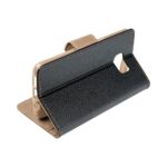 FANCY Book case for IPHONE 15 black / gold - Image 2