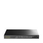 CUDY Switch GS2024S2 24-GbE 4-SFP L2 Managed Gigabit
