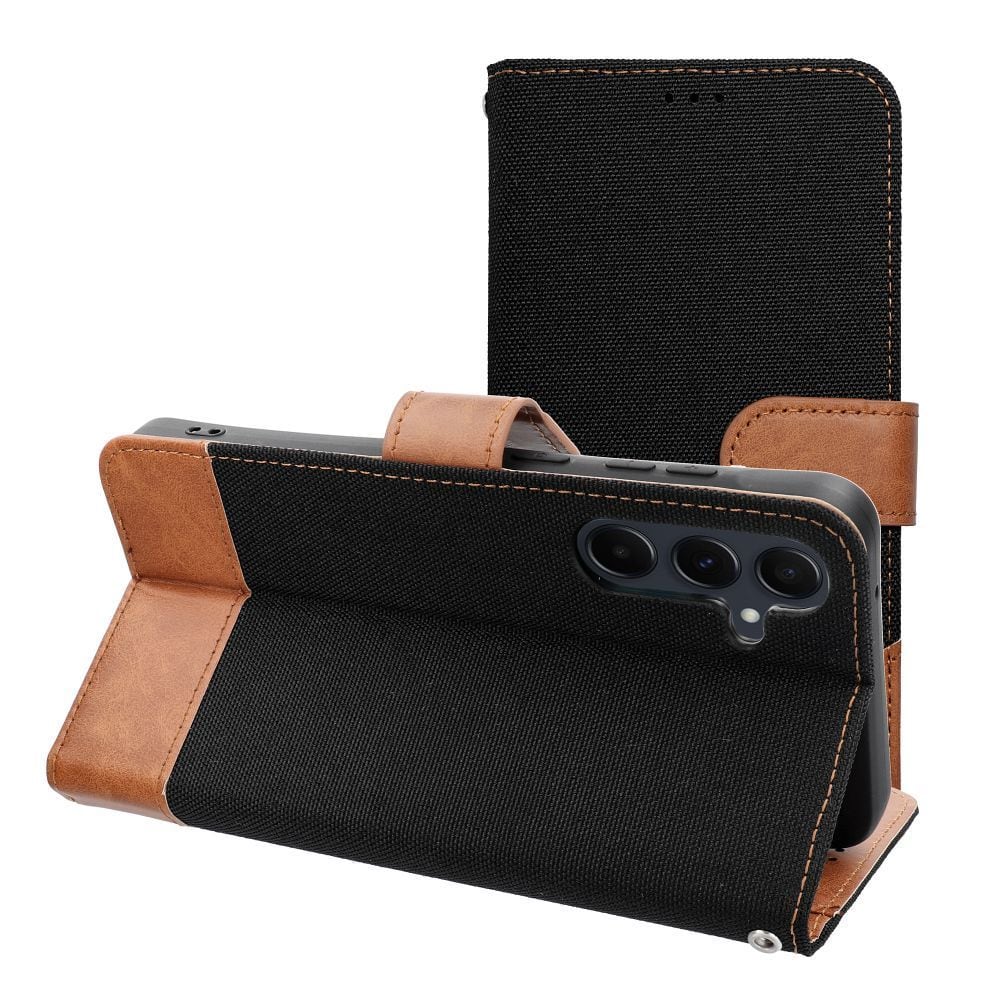 JEANS Book for Xiaomi Redmi Note 14 4G (GLOBAL - 164,84mm x 78,15mm x 8,16mm) black JEANS Book for Xiaomi Redmi Note 14 4G (GLOBAL - 164,84mm x 78,15mm x 8,16mm) black - Image 1