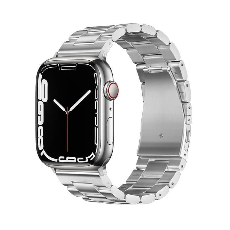 FORCELL F-DESIGN FA10 stainless steel strap for APPLE Watch 38 / 40 / 41 mm silver FORCELL F-DESIGN FA10 stainless steel strap for APPLE Watch 38 / 40 / 41 mm silver - Image 1