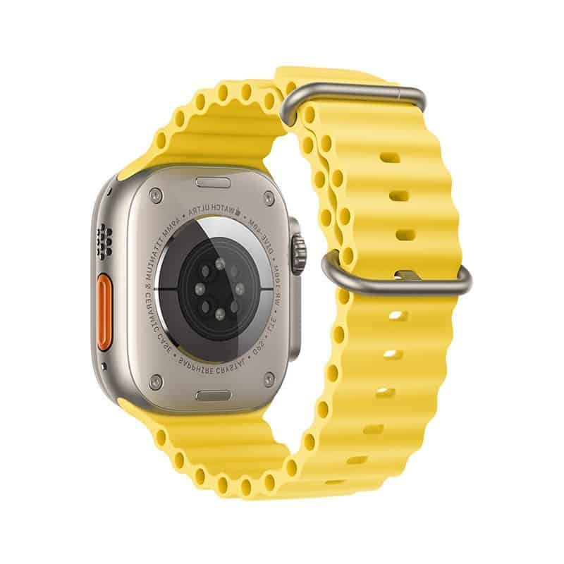 FORCELL F-DESIGN FA12 strap for APPLE Watch 38 / 40 / 41 mm yellow FORCELL F-DESIGN FA12 strap for APPLE Watch 38 / 40 / 41 mm yellow - Image 1