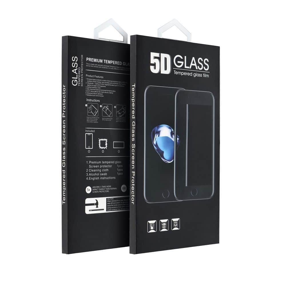 5D Full Glue Tempered Glass - for Samsung Galaxy A05s black 5D Full Glue Tempered Glass - for Samsung Galaxy A05s black - Image 1
