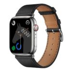 FORCELL F-DESIGN FA20 magnetic eco leather strap for APPLE Watch 42 / 44 / 45 / 49 mm black