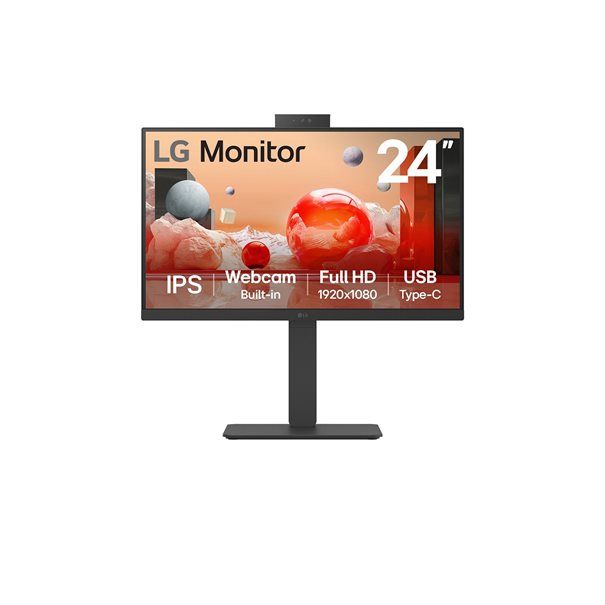 LG LCD 24BA850-B 24" black - Image 1
