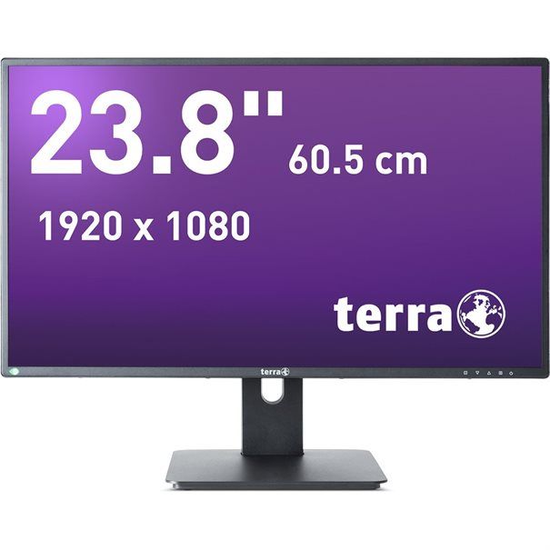 TERRA LCD/LED 2456W PV V4 schwarz USB-C, DP, HDMI GREENLINE PLUS - Image 1