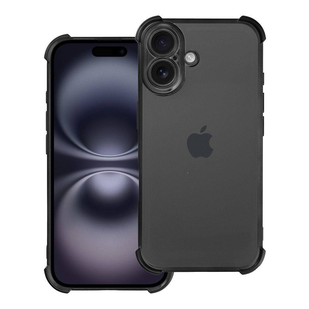 Case ANTISHOCK ELECTRO for IPHONE 16 black Case ANTISHOCK ELECTRO for IPHONE 16 black - Image 1