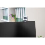 Aukey PC-LM6 Stream Series with Ring Light Full HD Webcam with 1/3"-CMOS Sensor  black - Image 5