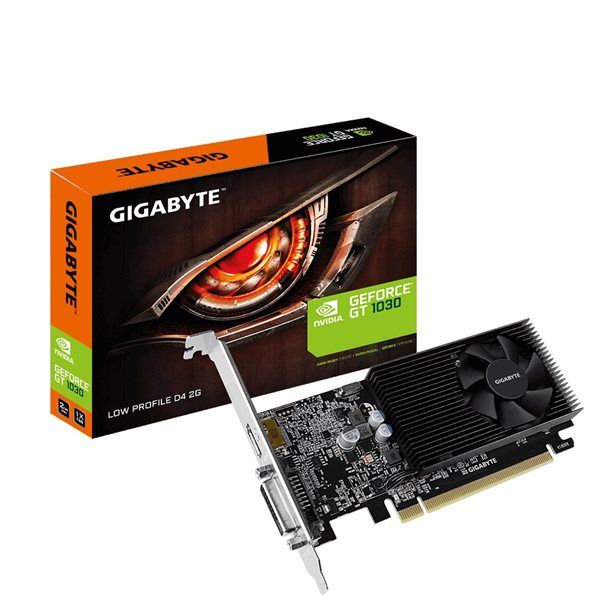 GIGA VGA 2GB GT1030 LP H/DVI Low-Profile - Image 1