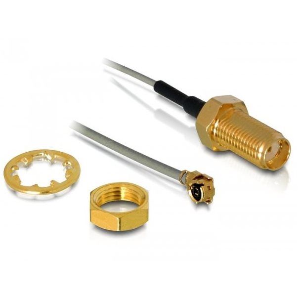 Delock Anschluss SMA-Buchse > MHF/U.FL-LP-068 20cm - Image 1