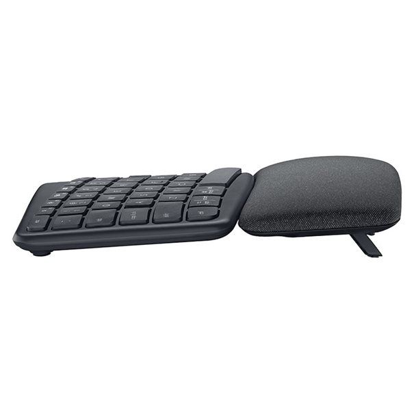 Logitech Keyboard K860 ERGO Split Ergonomic [DE] graphite  mit Handballenauflage - Image 2