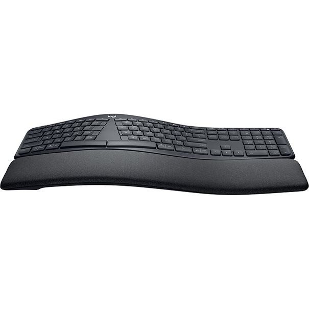 Logitech Keyboard K860 ERGO Split Ergonomic [DE] graphite  mit Handballenauflage - Image 3