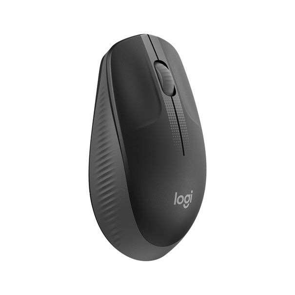 Logitech Mouse M190 Wireless FULL-SIZE black für mittelgroße bis große Hände - Image 3