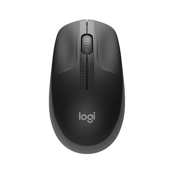 Logitech Mouse M190 Wireless FULL-SIZE black für mittelgroße bis große Hände - Image 1