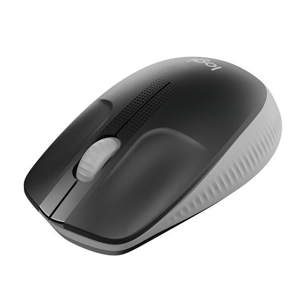 Logitech Mouse M190 Wireless FULL-SIZE grey für mittelgroße bis große Hände - Image 4