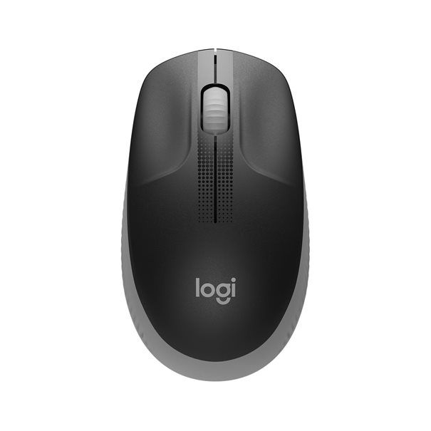 Logitech Mouse M190 Wireless FULL-SIZE grey für mittelgroße bis große Hände - Image 1