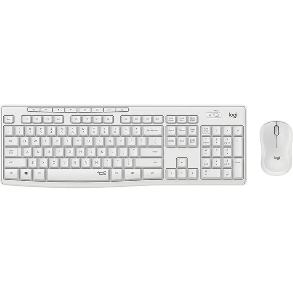 Logitech Desktop MK295 Wireless Silent [DE] grey - Image 1