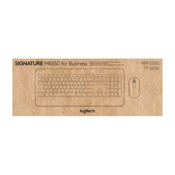 Logitech Desktop MK650 Signature BOLT [DE] white BT Mouse: Signature M650 for Busi. (400–4000 DPI) - Image 6