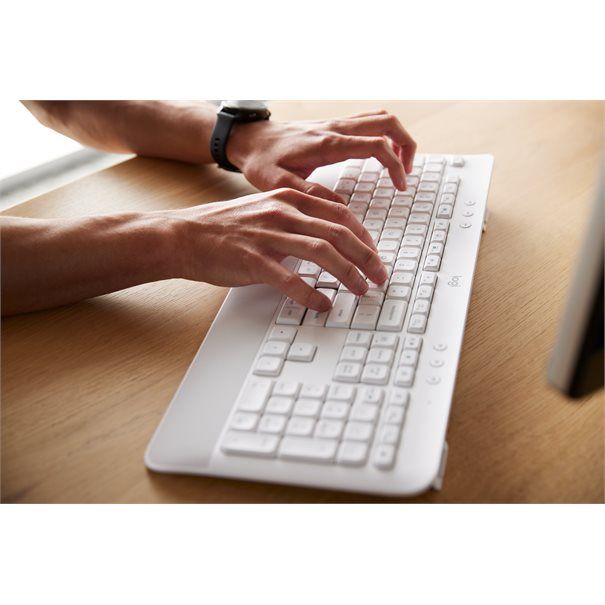 Logitech Desktop MK650 Signature BOLT [DE] white BT Mouse: Signature M650 for Busi. (400–4000 DPI) - Image 7