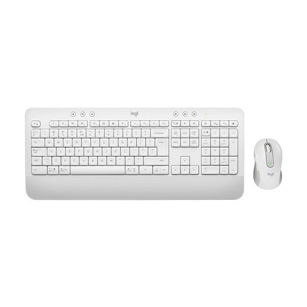 Logitech Desktop MK650 Signature BOLT [DE] white BT Mouse: Signature M650 for Busi. (400–4000 DPI) - Image 1