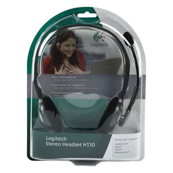 Logitech Headset H110 2.0 2xKlinke - Image 4