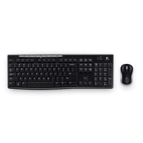 Logitech Desktop MK270 Wireless [DE] black - Image 1