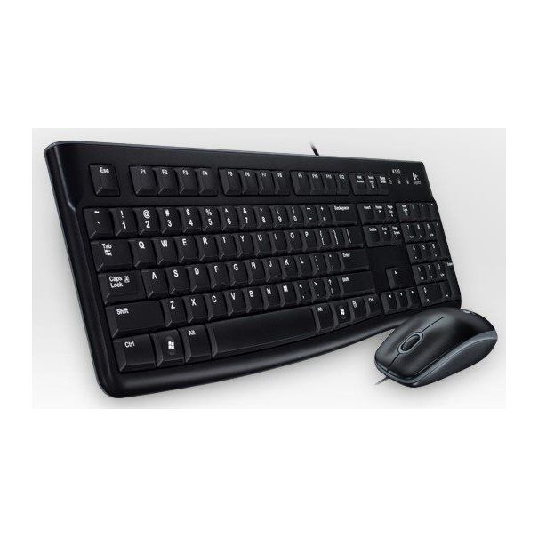 Logitech Desktop MK120 [FR] black/noir - Image 1