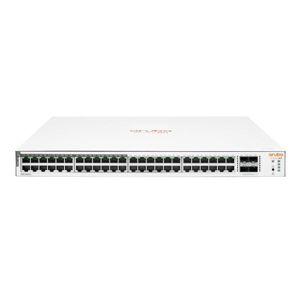 HPE Aruba Switch 1830 48G 4SFP 48xGBit/4xSFP (24xPoE/370W) JL815A - Image 1