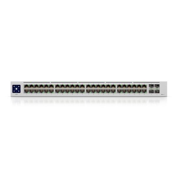 Ubiquiti Switch UniFi 48xRJ45 GBit/4xSFP Managed Gen2 19" Rack-Mountable, Fanless, 1,3" Touchscreen - Image 3