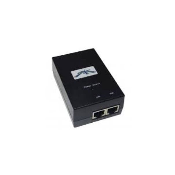 Ubiquiti PoE Adapter/Injector POE-48-24W-G 48VDC 24W Gigabit Helps Protect Against ESD Events - Image 1