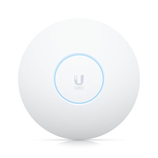 Ubiquiti Access-Point UniFi U6-Enterprise 802.11ax (ohne PoE-Adapter) Ohne/without PoE Adapter - Image 1