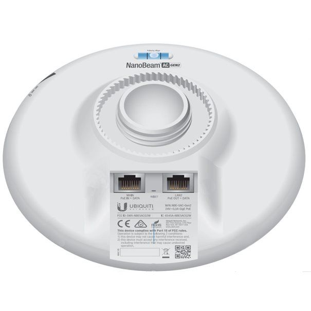 Ubiquiti NanoBeam AC Gen2 5GHz Bridge NBE-5AC-GEN2 airMAX ac CPE with Dedicated Management Radio - Image 6