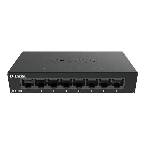 D-Link Switch DGS-108GL/E 8xGBit Unmanaged - Image 1