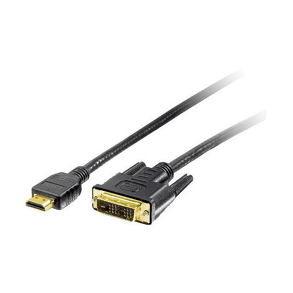 Kabel DVI-D <=> HDMI 2m St/St - Image 1