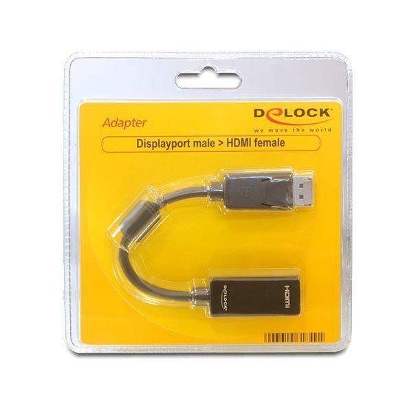 Delock Adapter DisplayPort 1.1 (DP) auf HDMI St/Bu - Image 2