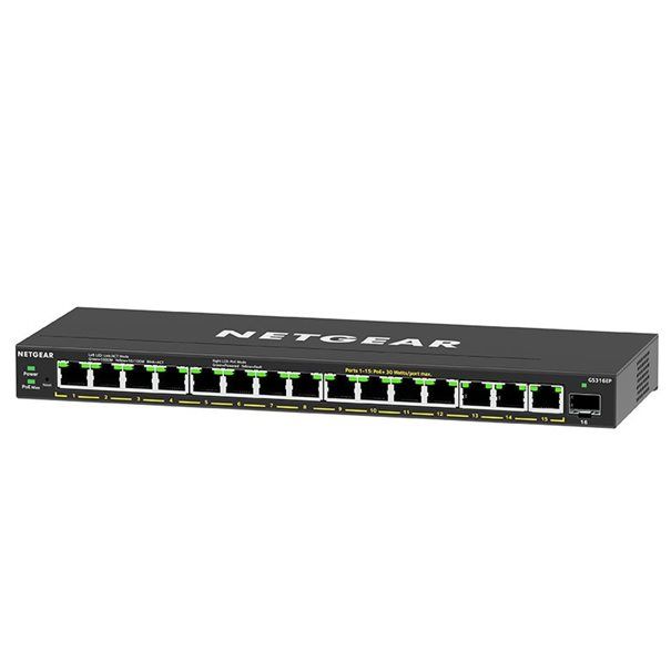Netgear 16Port Switch 10/100/1000 GS316EP - Image 2
