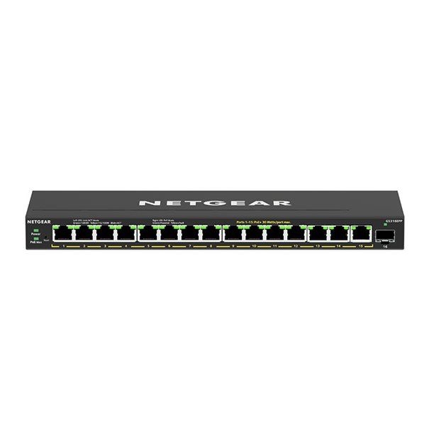 Netgear 16Port Switch 10/100/1000 GS316EPP - Image 1