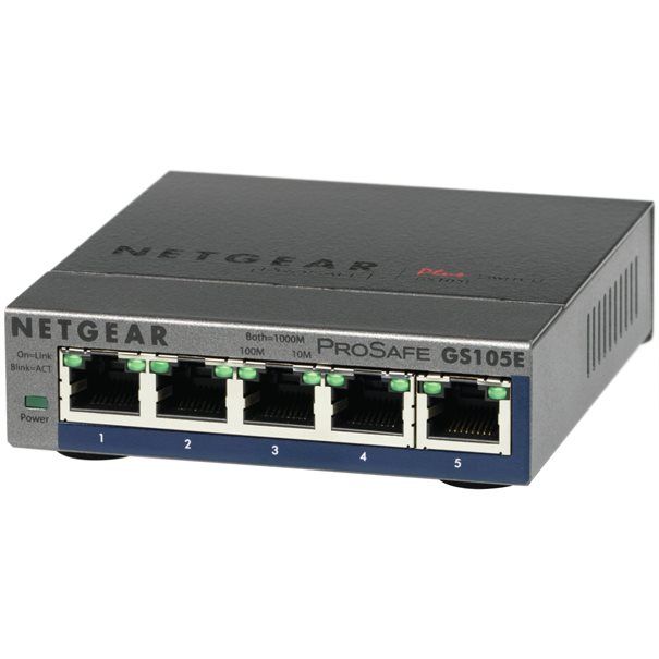 Netgear 5Port Switch 10/100/1000 GS105E - Image 2
