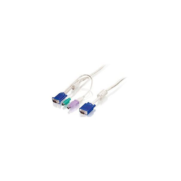 LevelOne KVM 1 to 3 Combo Kabel 5m+++ - Image 1