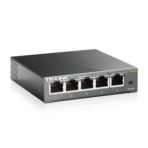 TP-LINK Switch TL-SG105E 5xGBit Managed Metallgehäuse - Image 2