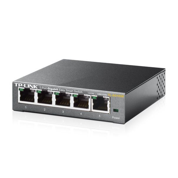 TP-LINK Switch TL-SG105E 5xGBit Managed Metallgehäuse - Image 3